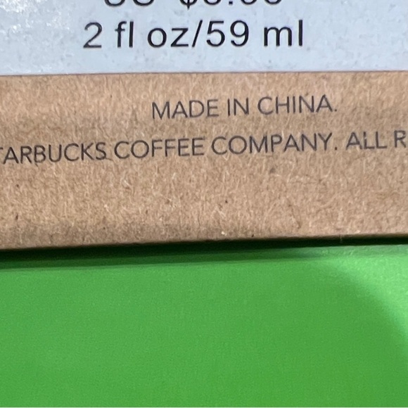 Starbucks Los Angeles Ornament with Orange and Yellow Design - Picture 3 of 3